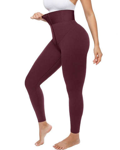 AirSlim ElasticFuse High-Waist Shaping Leggings – Tummy Control, Comfy Support, Black