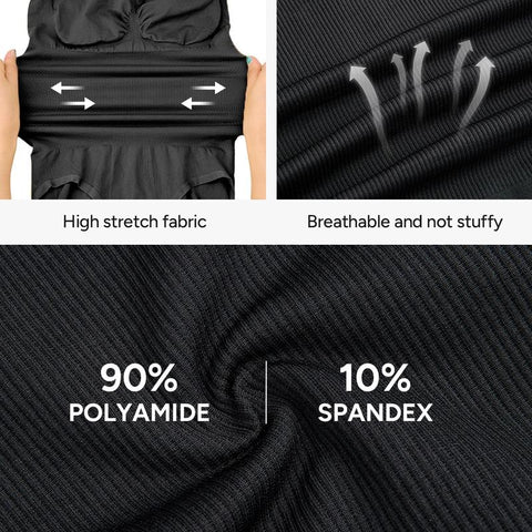 Women Seamless Round Neck Tummy Control Bodysuit