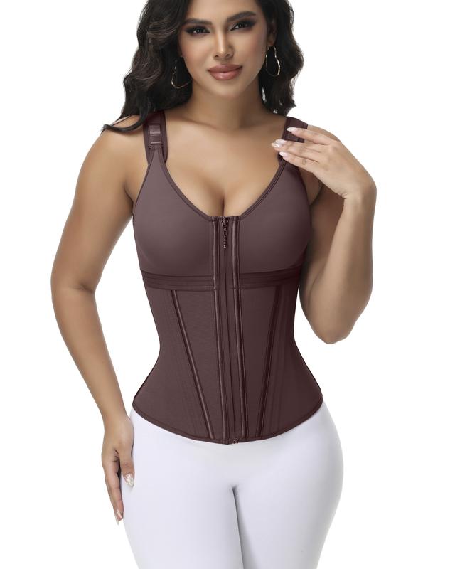 Double Layer Tummy Control Shaper with Bra