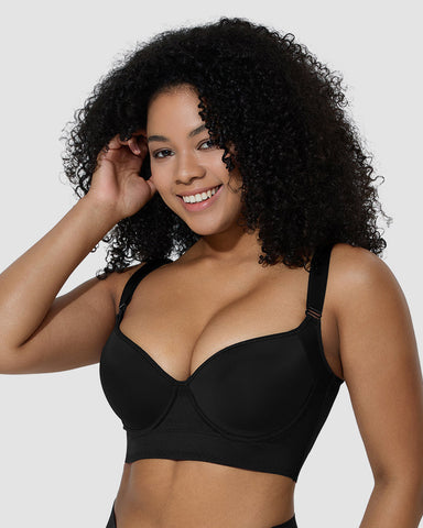 Full-Coverage Smooth Back Bra for Women