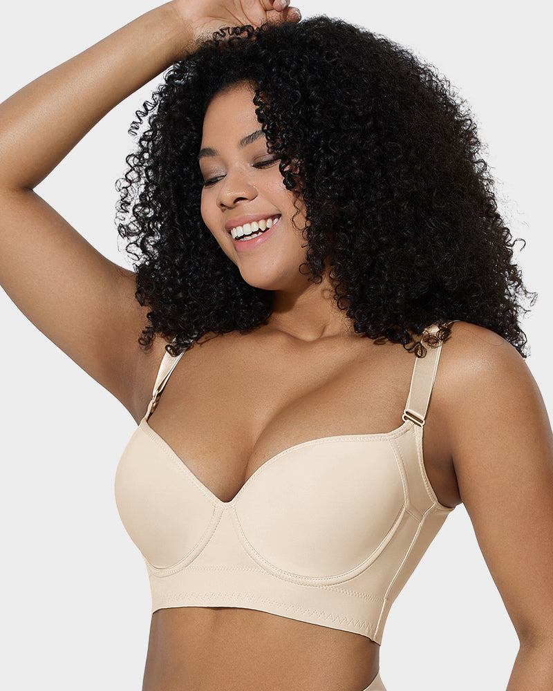 Full-Coverage Smooth Back Bra for Women