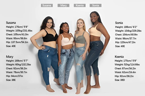 Full-Coverage Smooth Back Bra for Women