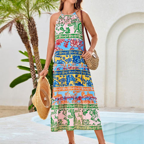 【Valentine's Day Limited】Grace Karin Women's Maxi Boho Dress Casual