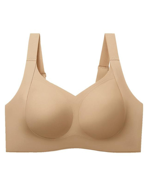 Women Wireless Push Up Jelly Bra Supportive Seamless Bras