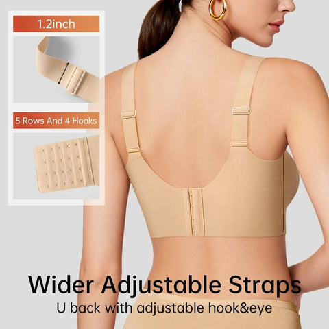 Women Wireless Push Up Jelly Bra Supportive Seamless Bras