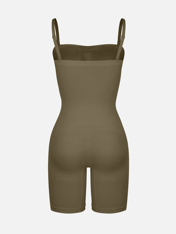 Shapecurve Seamless Strapless Bodysuit with Removable Straps
