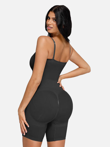 Shapecurve Seamless Strapless Bodysuit with Removable Straps