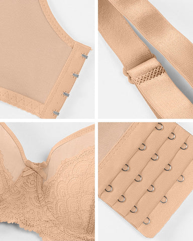 Full Coverage Lace Minimizer Bra