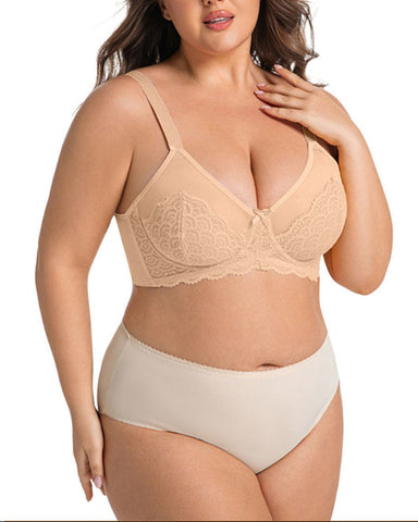 Full Coverage Lace Minimizer Bra