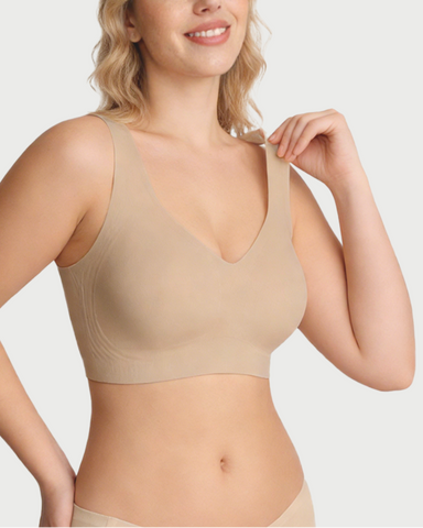 Lifting Wire-Free Antibacterial Jelly Bra