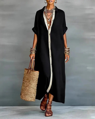 Oversized Shirt Dress - Perfect for Beach, Vacation & Brunch!