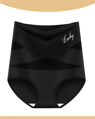 High-Waist Tummy Control Seamless Shaping Lucky Panties(4pcs)