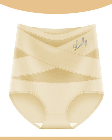 High-Waist Tummy Control Seamless Shaping Lucky Panties(4pcs)