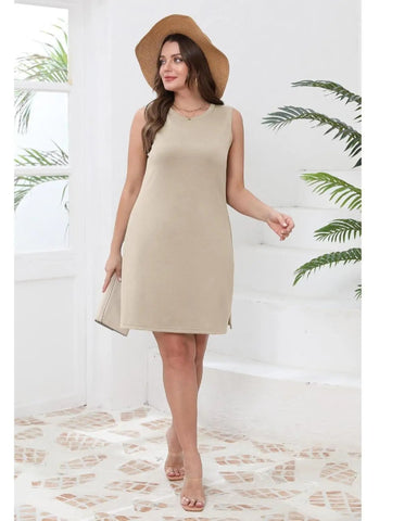 Women's Casual Sleeveless Summer Tank Dress 2026