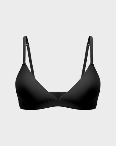 Soft, Seamless Wireless Plunge Bra