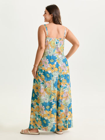 Colorful Stretch Jumpsuit with Custom Fit