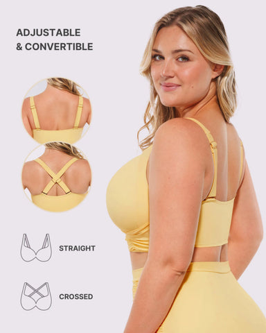 High-waisted shaping two-piece bikini set, designed to create a flattering silhouette