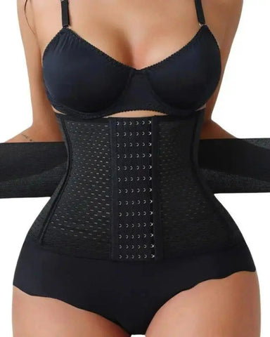 Women’s Faja Body Shaper – Mesh Waist Trainer, Tummy Control, Lightweight Cincher