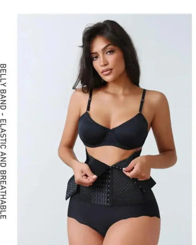 Women’s Faja Body Shaper – Mesh Waist Trainer, Tummy Control, Lightweight Cincher