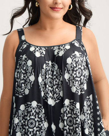 Sunlit Stretch Adjustable Strap Jumpsuit