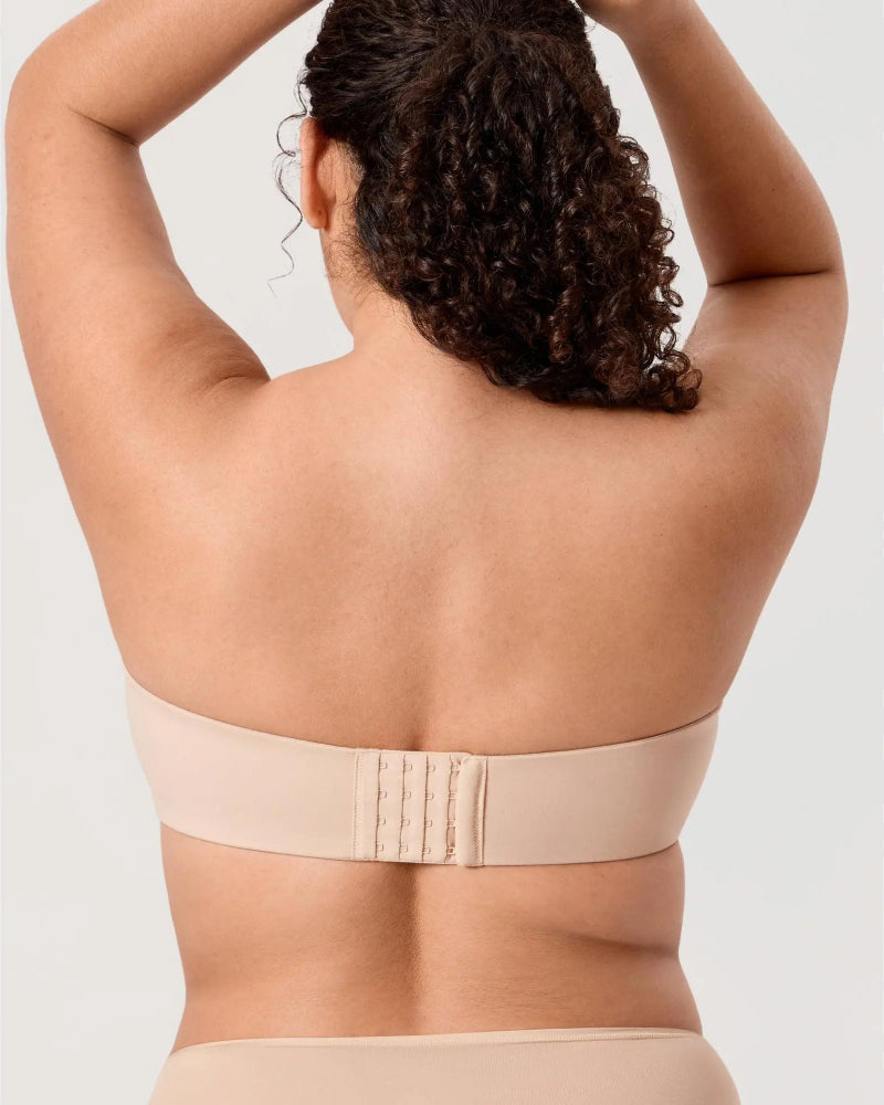 Women’s Plus Size Strapless Full Coverage Underwire Bra