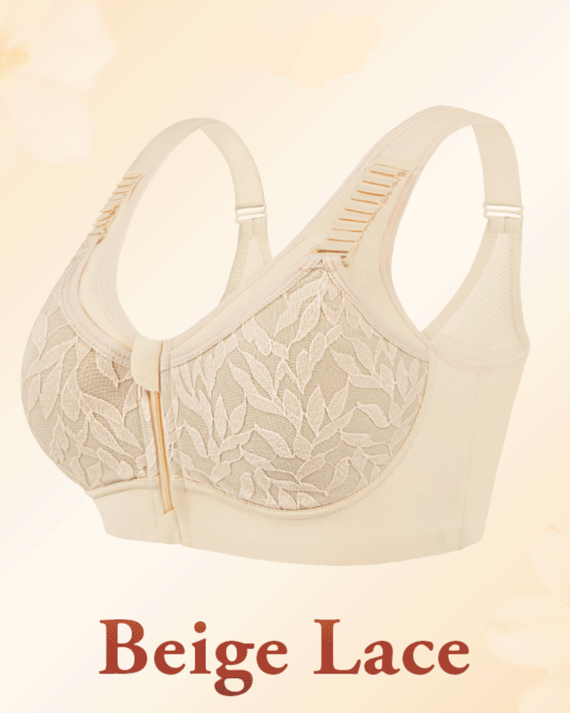 Front-Zip Bra for Maximum Lift and Bounce Control