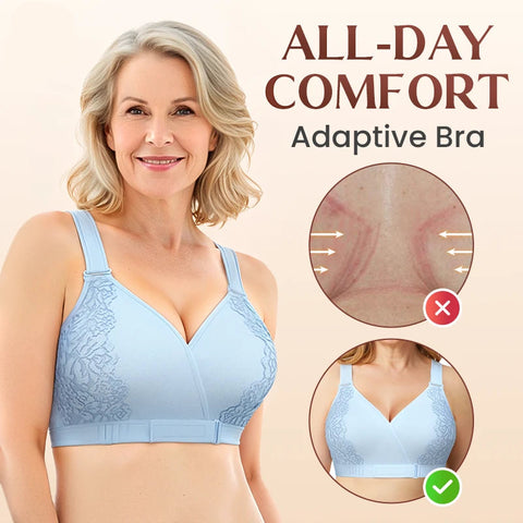 Easy-Wear Front Wrap Comfort Bra