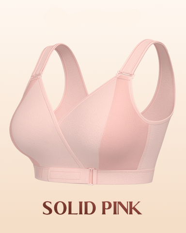 Easy-Wear Front Wrap Comfort Bra