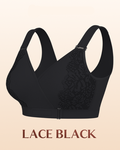 Easy-Wear Front Wrap Comfort Bra