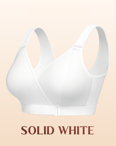 Easy-Wear Front Wrap Comfort Bra