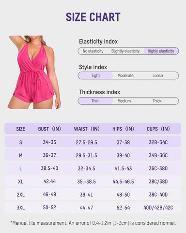 Halter Neck Tummy Control Swim Romper