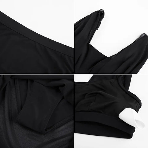 Tummy Control Swim Skirt Swimsuit
