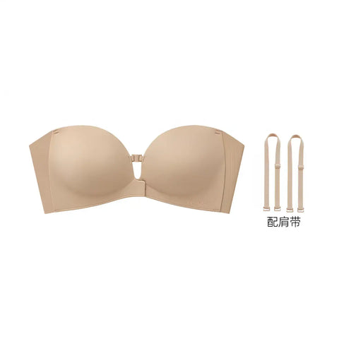 Comfortable Seamless Non-Slip Wireless Padded Support Bra