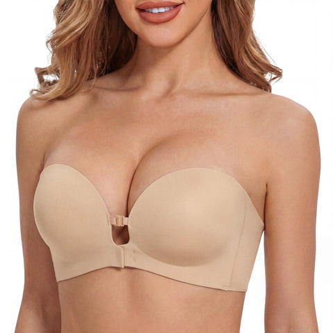 Comfortable Seamless Non-Slip Wireless Padded Support Bra