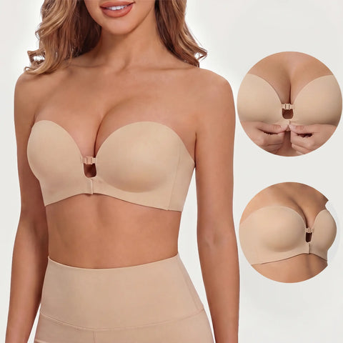 Comfortable Seamless Non-Slip Wireless Padded Support Bra