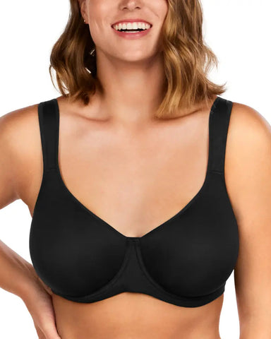 Full Coverage, Seamless Underwire Slimming Support