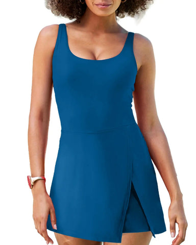 Women’s Skirted Swimdress Swimsuit