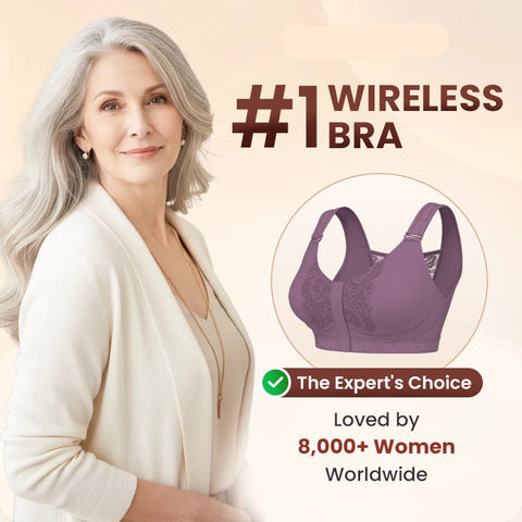 Comfortable Full Support Bra for Mature Women