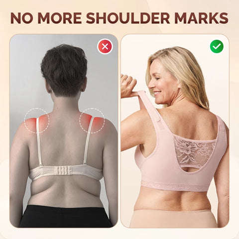 Comfortable Full Support Bra for Mature Women