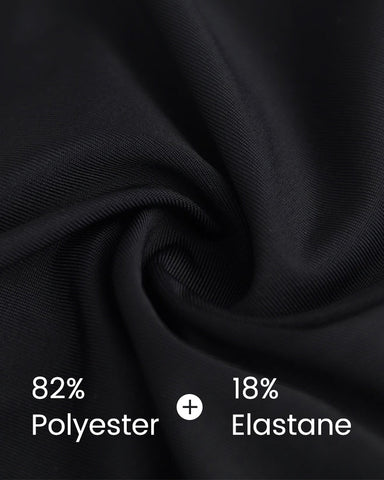 Double Tie Shoulder High Waist Tummy Control Bikini Set