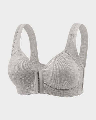 Easy-On Front Closure Wireless Support Bra