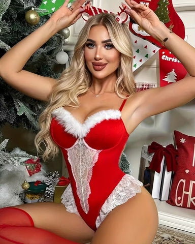 Women'S Sexy Christmas Costume Bodysuit