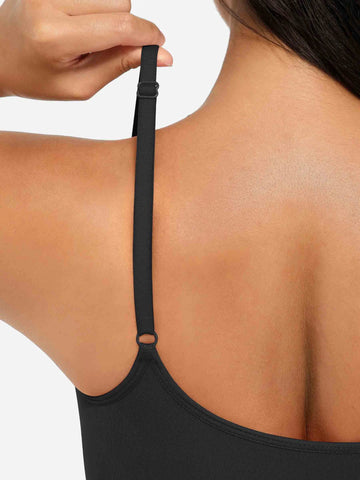 Seamless Covered Bust Jumpsuit Thong Bodysuit Fit