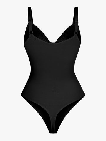 Shape-curve Tummy Control Seamless Zipper Shaping Bodysuit