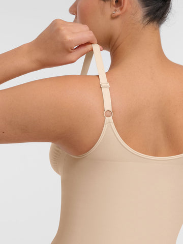 Shape-curve Tummy Control Seamless Zipper Shaping Bodysuit