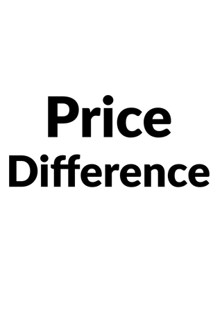 Price Difference （shipping fee）