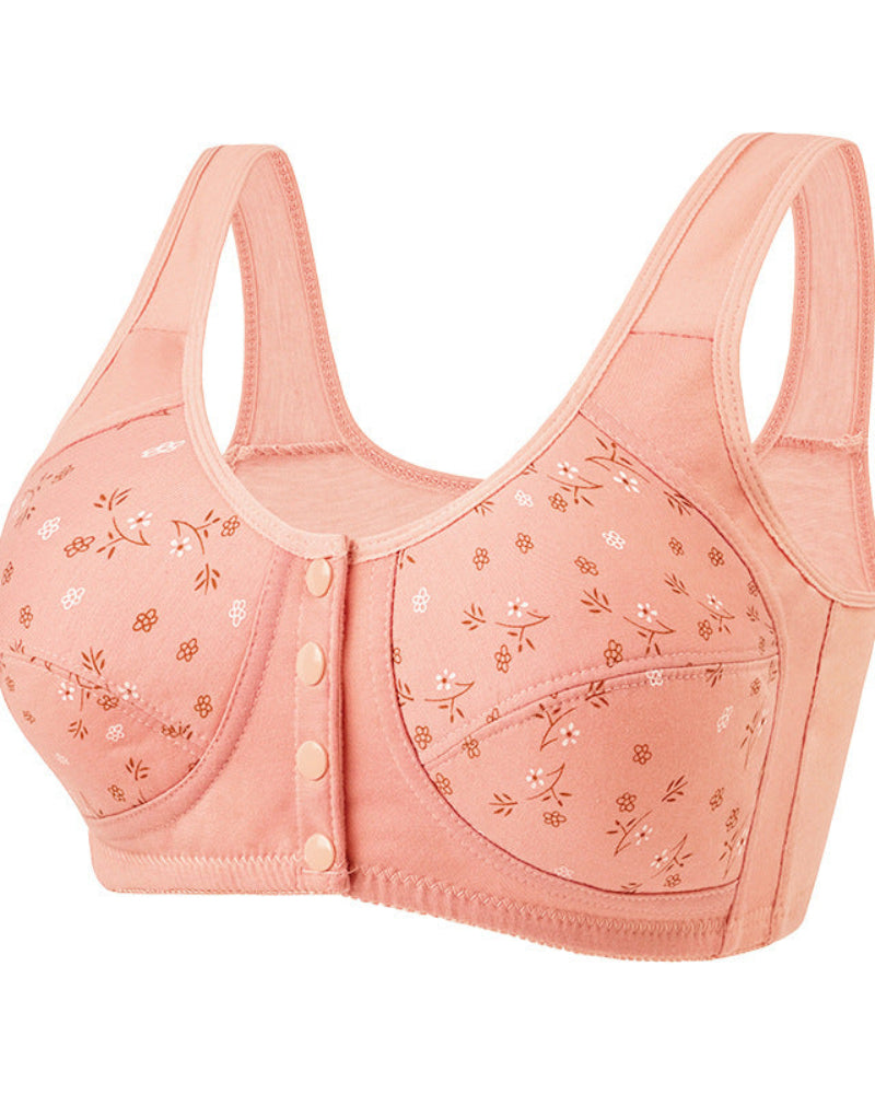 Wireless Front Closure Lace Bras, Light Support, Size Up