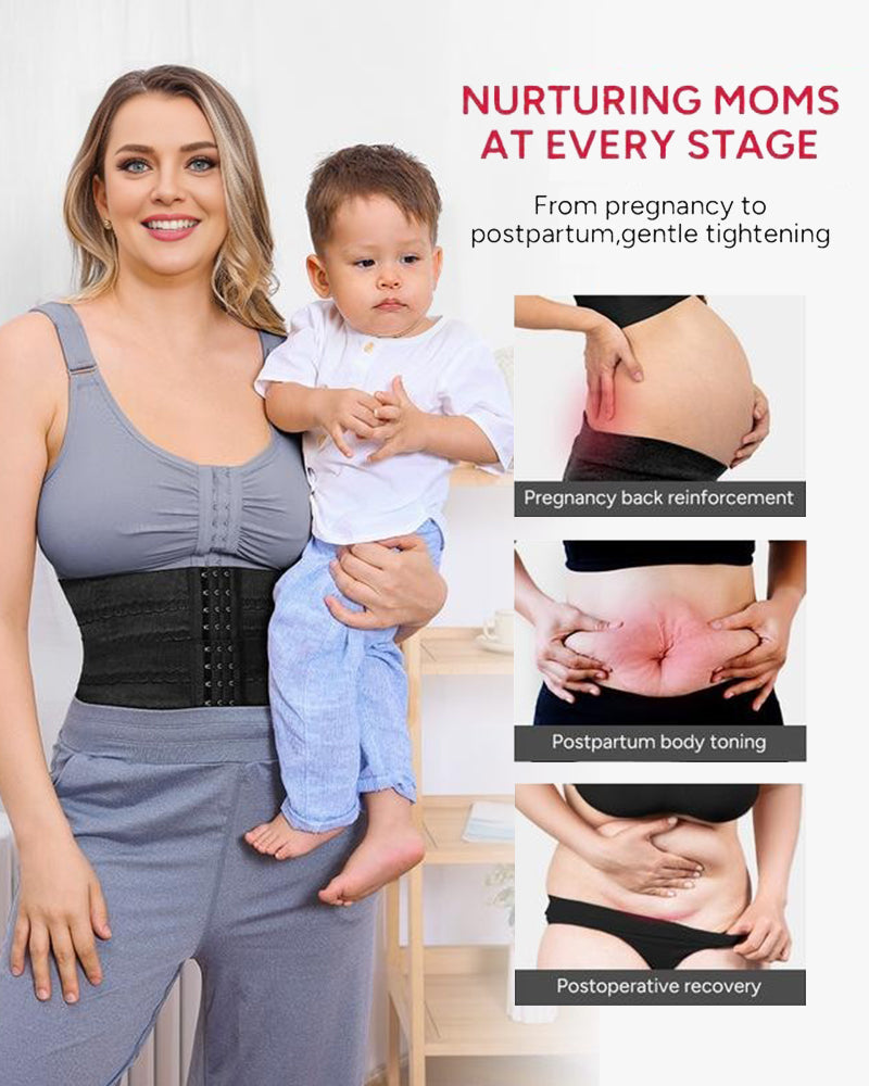 Steel bones waist trainer support