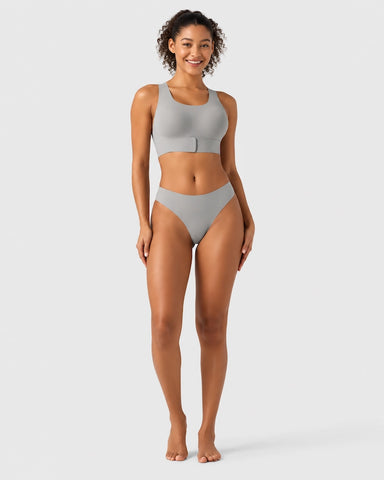 U Neck Cross Back Wireless Posture Support Bra