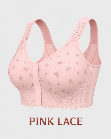 Custom-Lift & Soft Cotton Back Support Bra